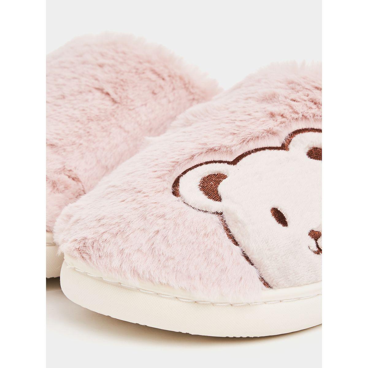 شبشب غرفة نوم بفرو صناعي-women-shoes-bedroomslippers-image-5