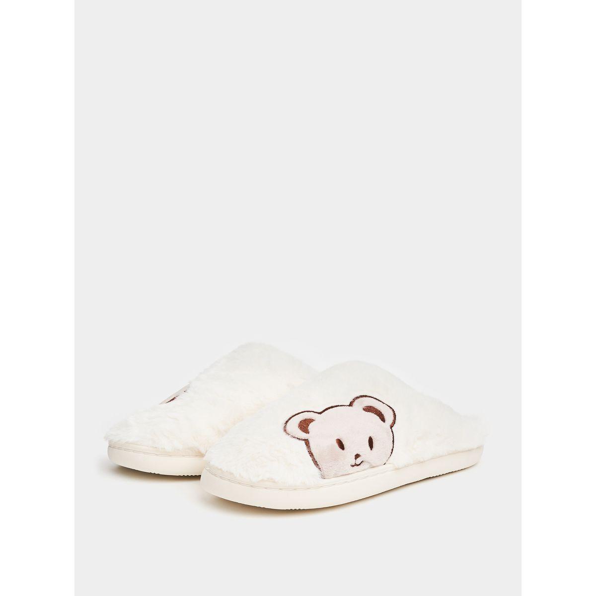 شبشب غرفة نوم بفرو صناعي-women-shoes-bedroomslippers-image-2