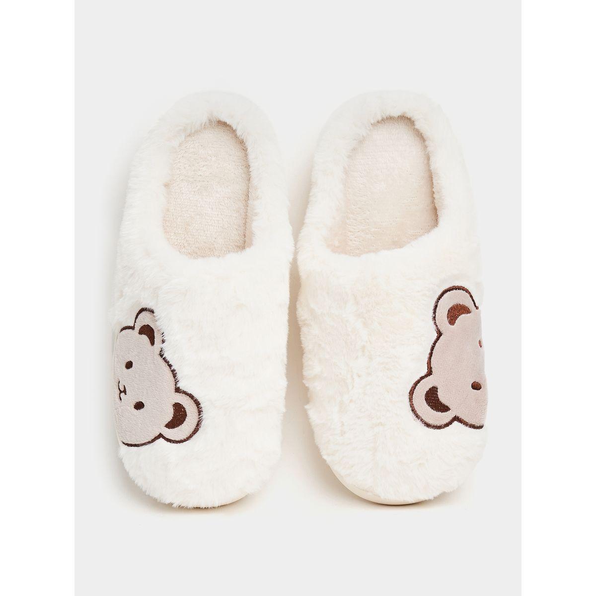 شبشب غرفة نوم بفرو صناعي-women-shoes-bedroomslippers-image-4