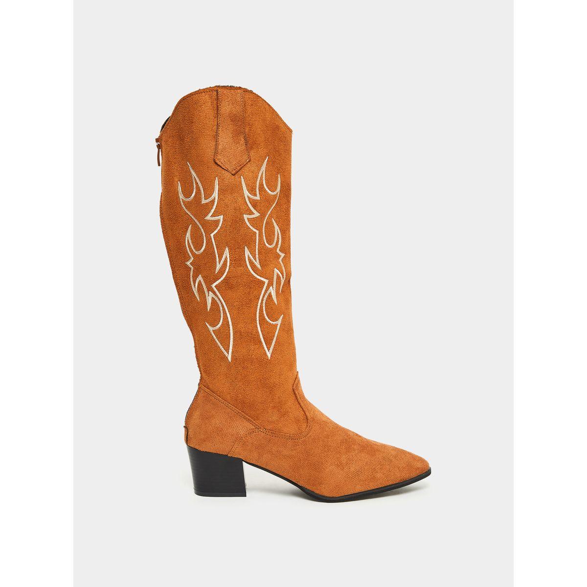 حذاء بوت بكعب منخفض-women-shoes-boots-image-2