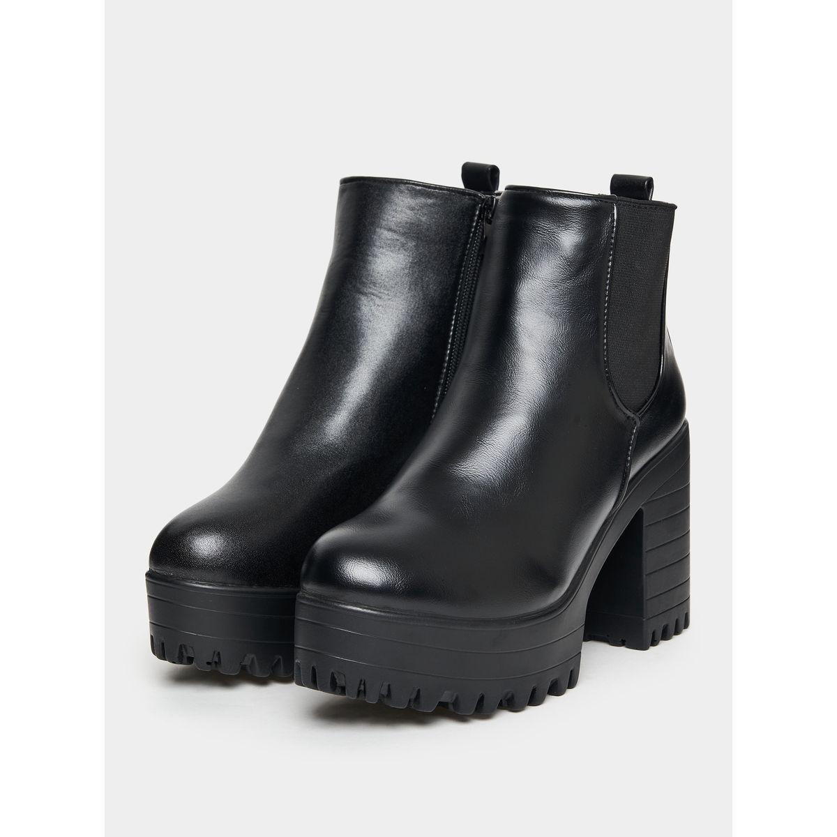 Styli Platform Ankle Length Chelsea Boots-women-shoes-boots-image-2