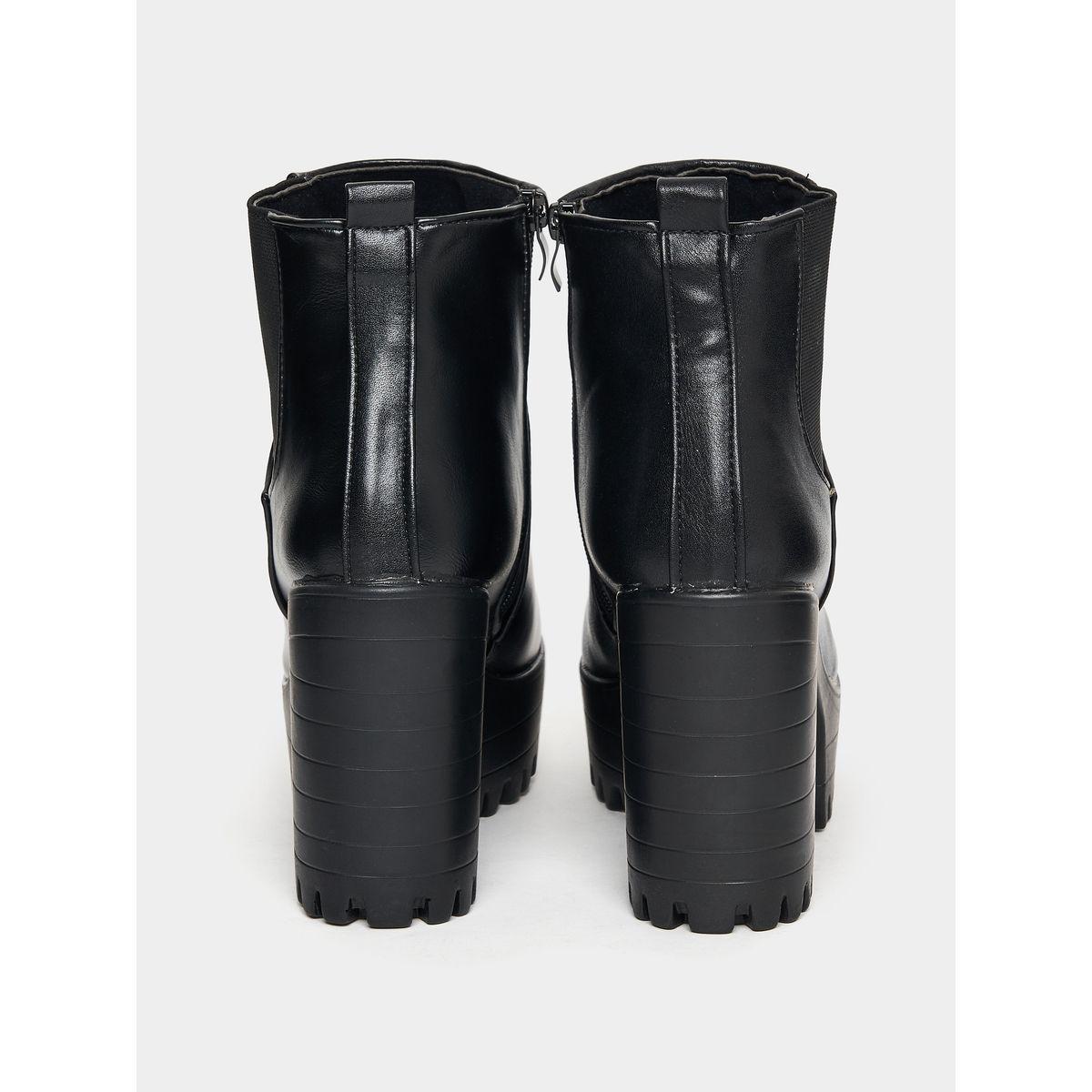 Styli Platform Ankle Length Chelsea Boots-women-shoes-boots-image-3