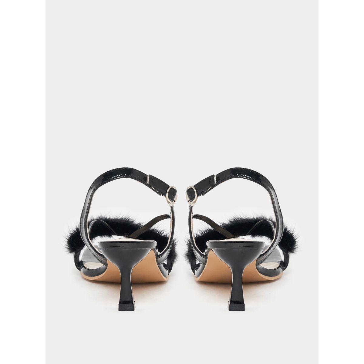 صندل بسير كاحل وفرو صناعي-women-shoes-heels-image-3