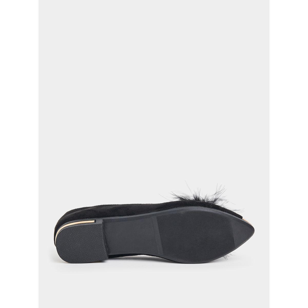 حذاء مزين بريش صناعي-women-shoes-heels-image-6