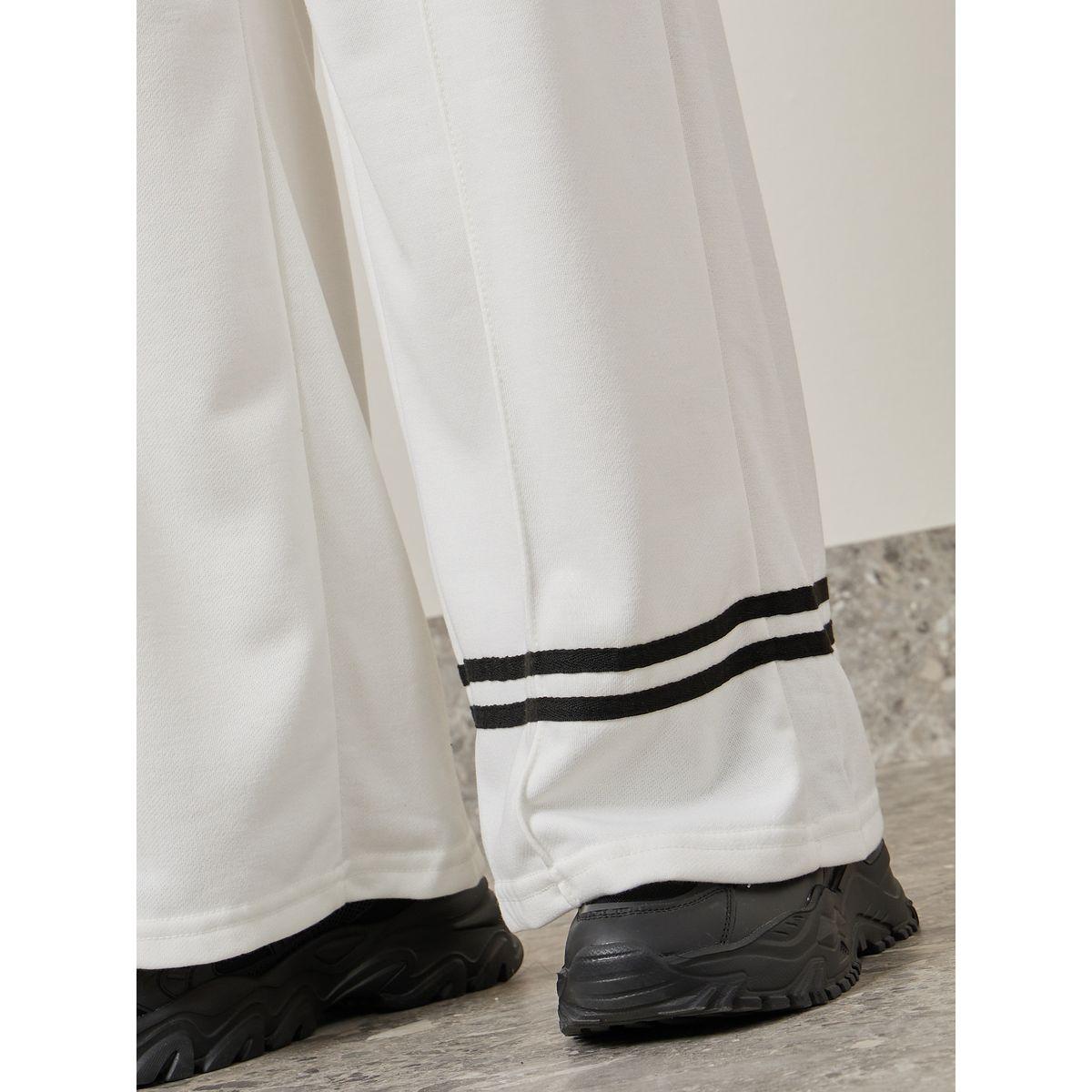 Styli Stripe Hem Detail Straight Leg Jogger-women-clothing-bottoms-joggers-image-4