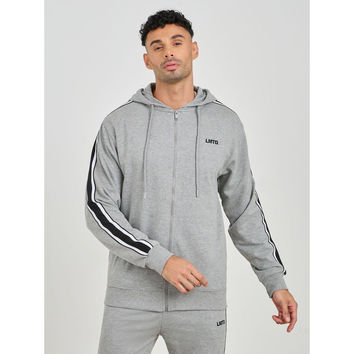 Styli Active Contrast Print Hooded Zip Through Terry Tracksuit-men-clothing-sportswearandactivewear-tracksuits-image-3