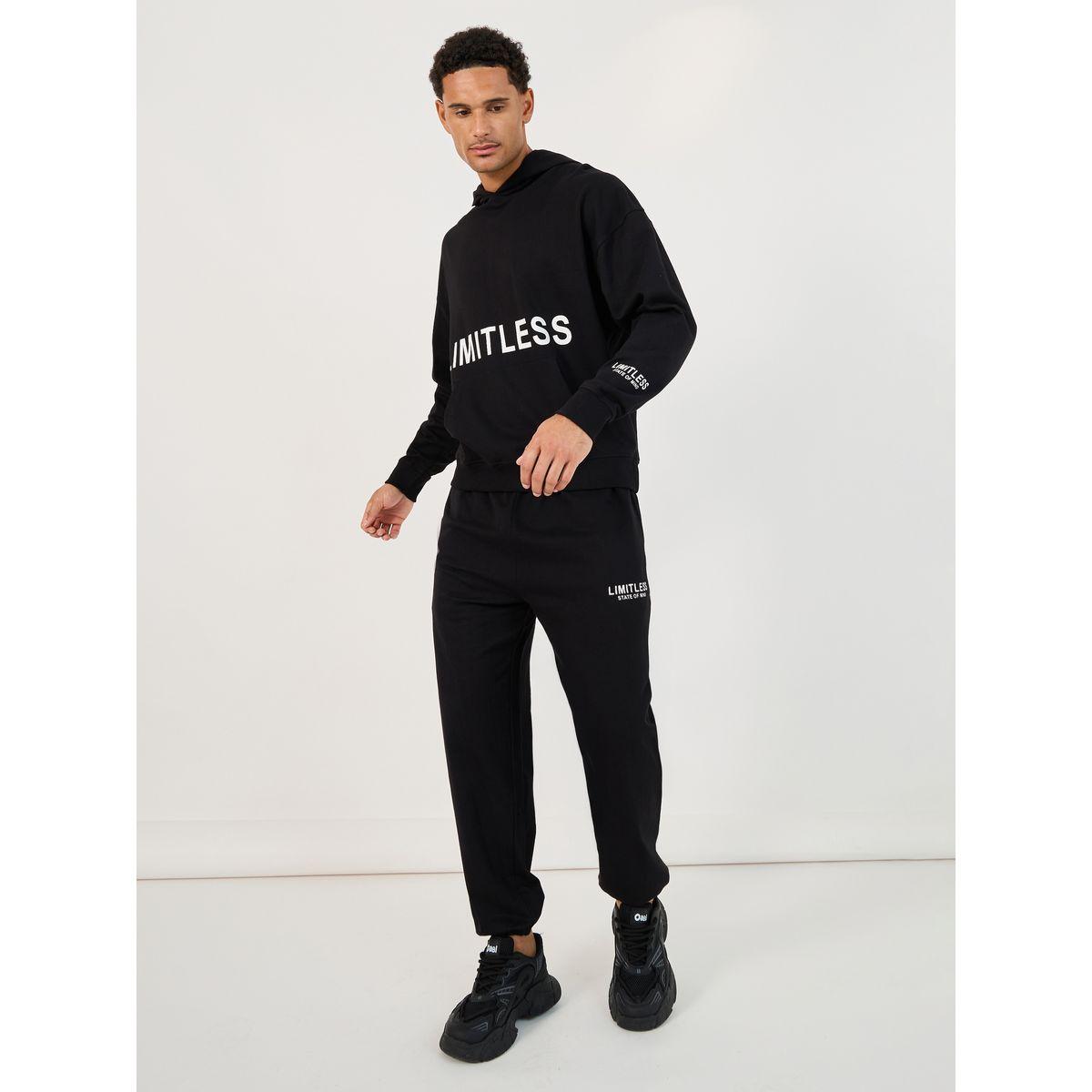 طقم منسق من جوغر وهودي فليس بقصة فضفاضة-men-clothing-coordsets-image-2