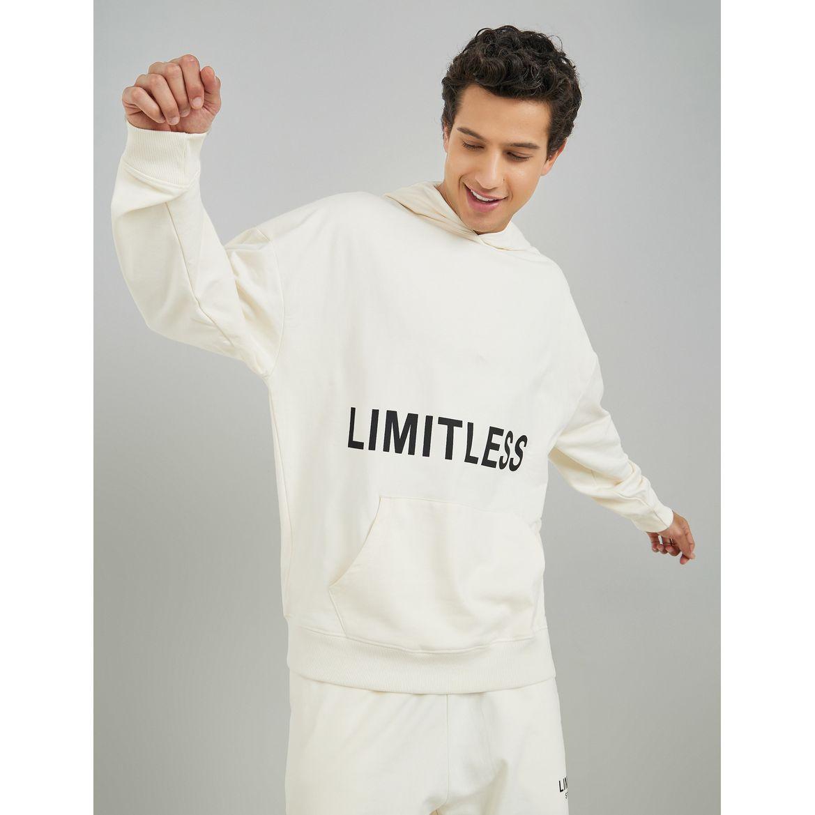 Styli Oversized Text Print Fleece Hoodie & Jogger Co-Ords-men-clothing-coordsets-image-2