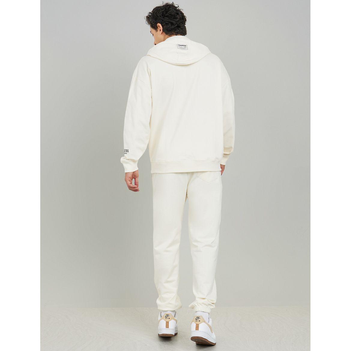 Styli Oversized Text Print Fleece Hoodie & Jogger Co-Ords-men-clothing-coordsets-image-6