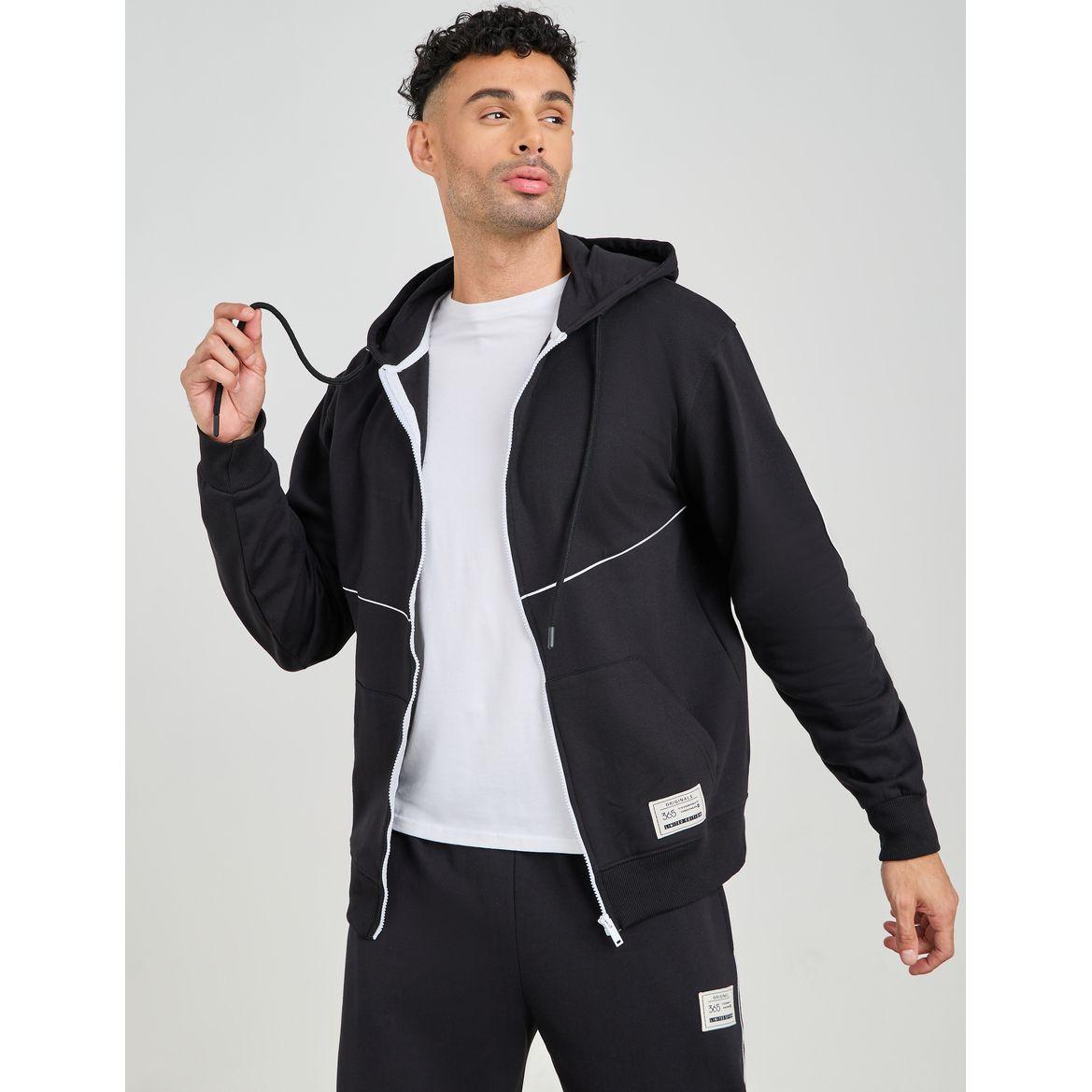 بدلة رياضية فليس بسحَّاب غلق-men-clothing-sportswearandactivewear-tracksuits-image-2