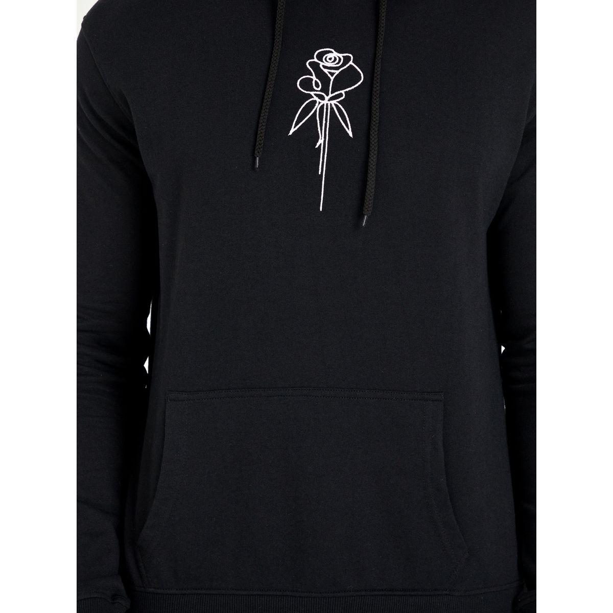 Styli Embroidery Detail Relaxed Fit Hoodie-men-winterwear-hoodiesandsweatshirts-image-3