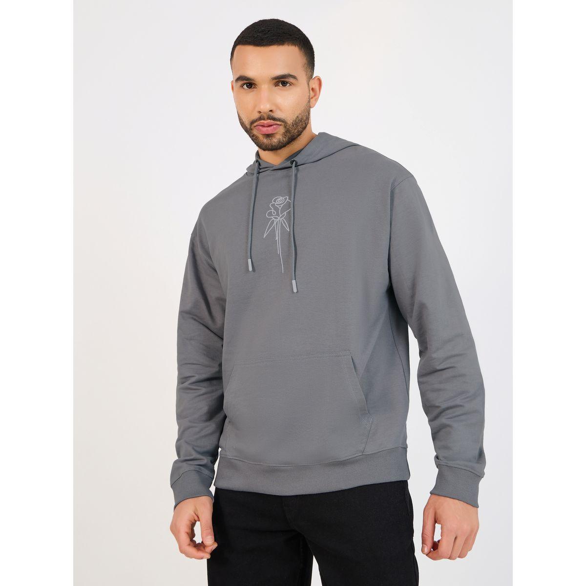 Styli Rose Embroidery Detail Relaxed Fit Hoodie-men-winterwear-hoodiesandsweatshirts-image-1
