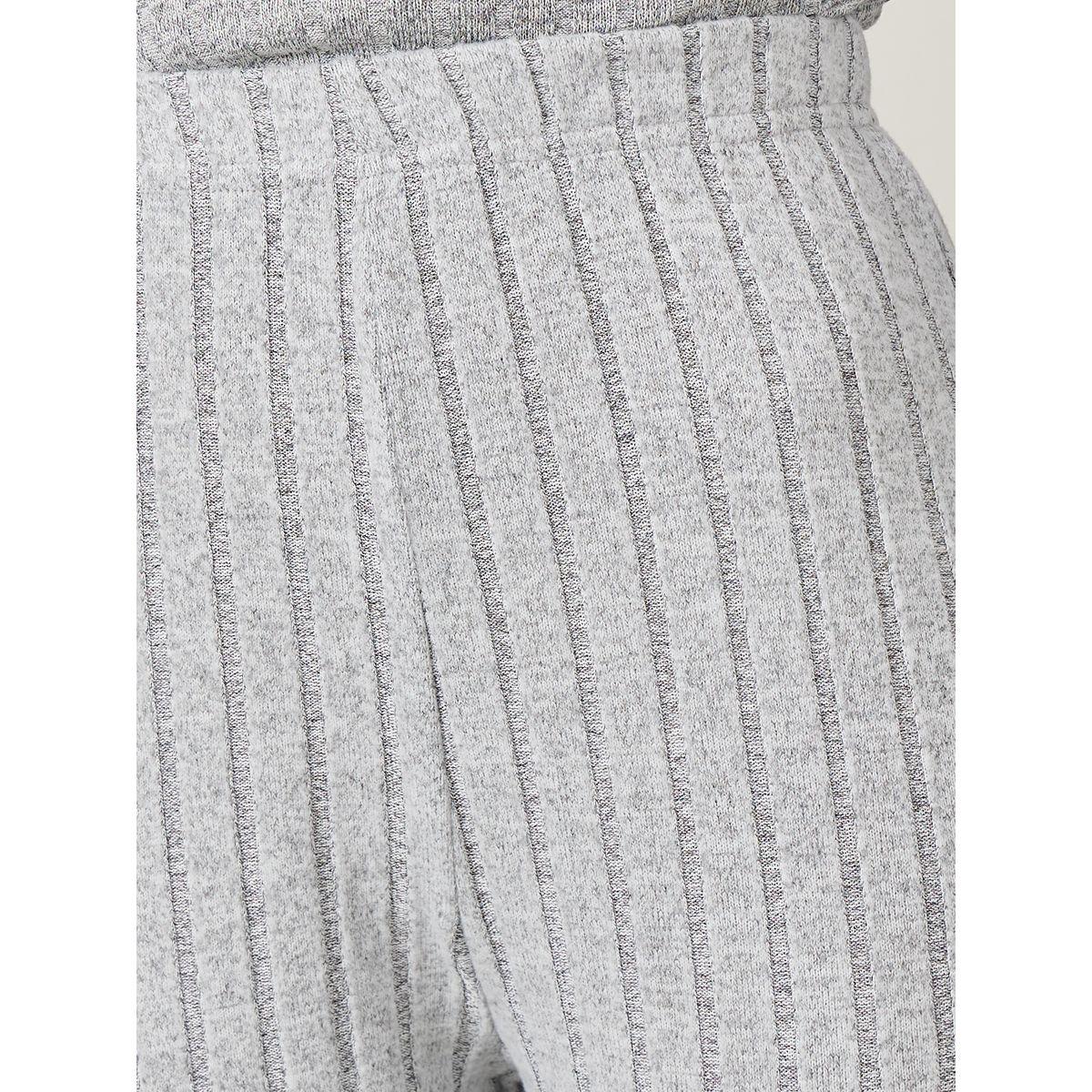 ليقنز محبوك بتفاصيل مضلعة-women-clothing-bottoms-leggings-image-3