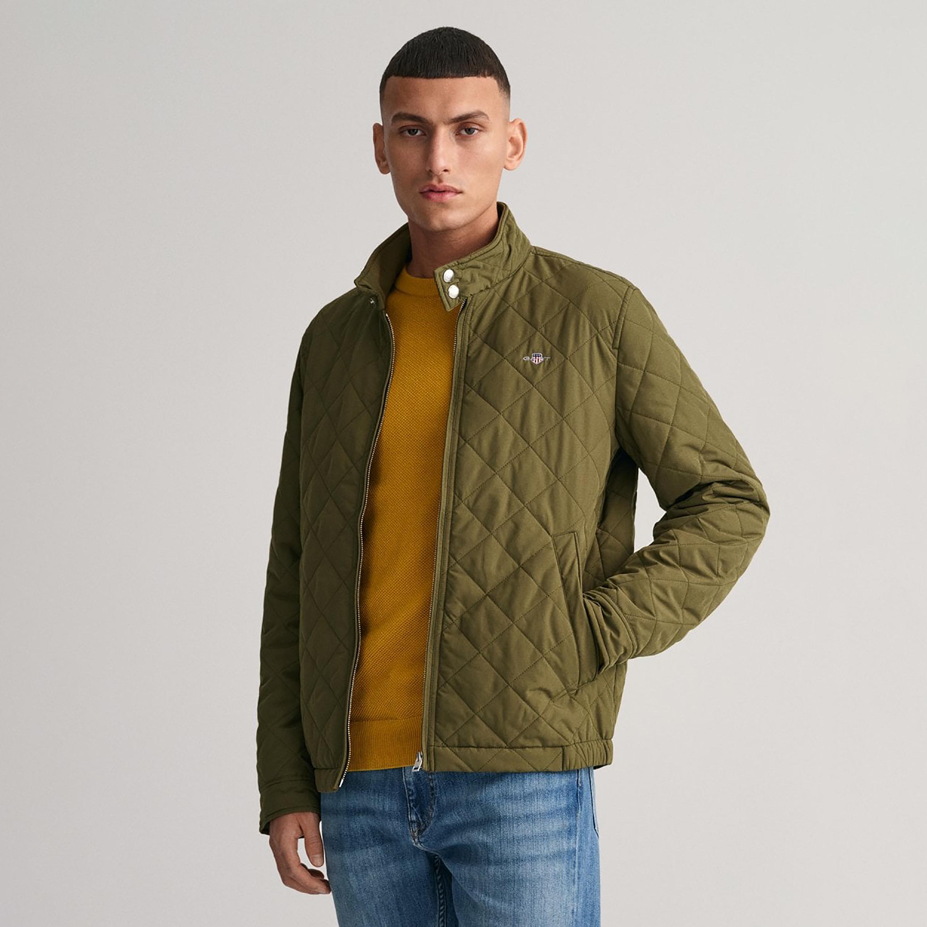 Gant Quilted Stand Collar Quilted Jacket-men-clothing-jacketsandblazers-jackets-image-1