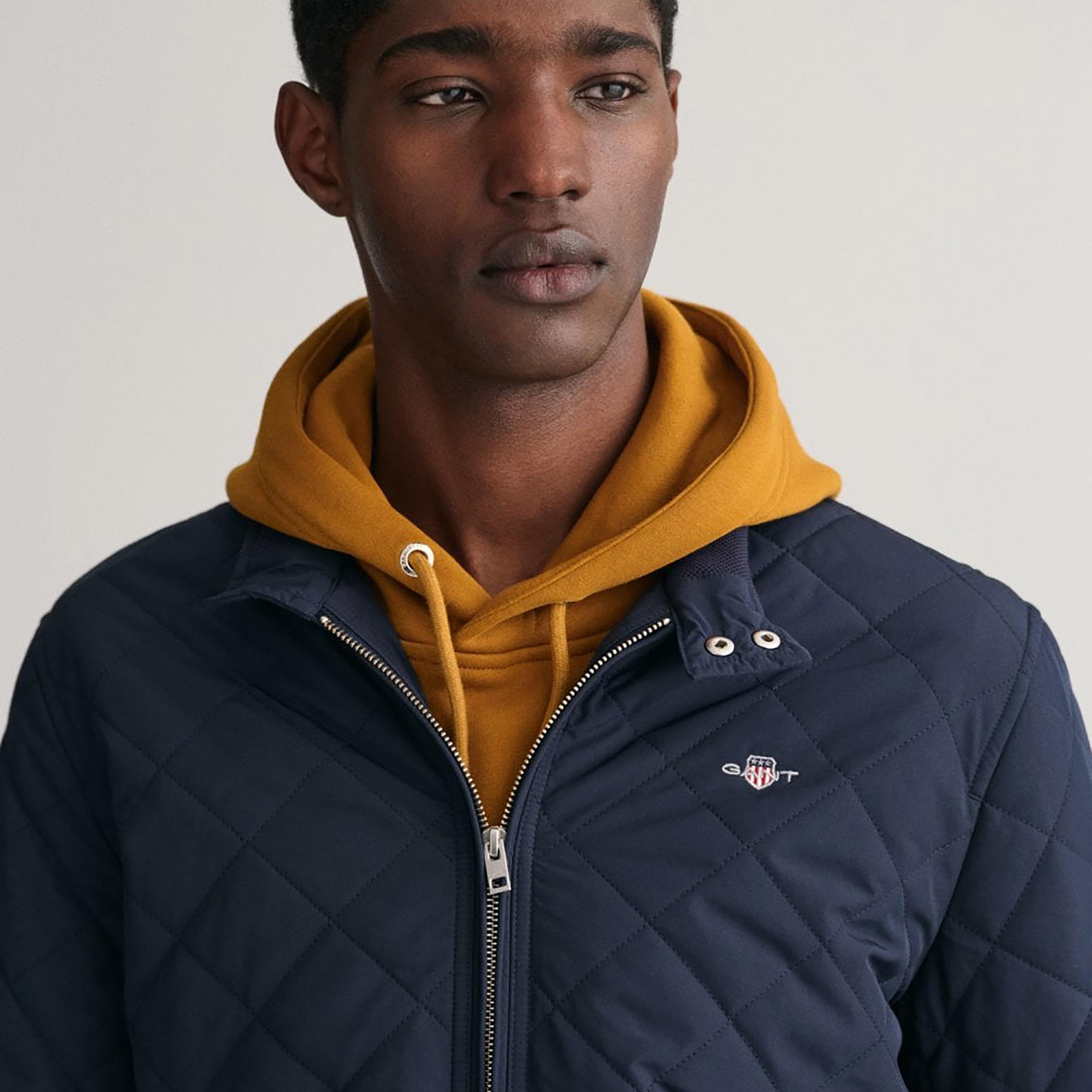 جاكيت مبطن بياقة واقفة من جانت-men-clothing-jacketsandblazers-jackets-image-3