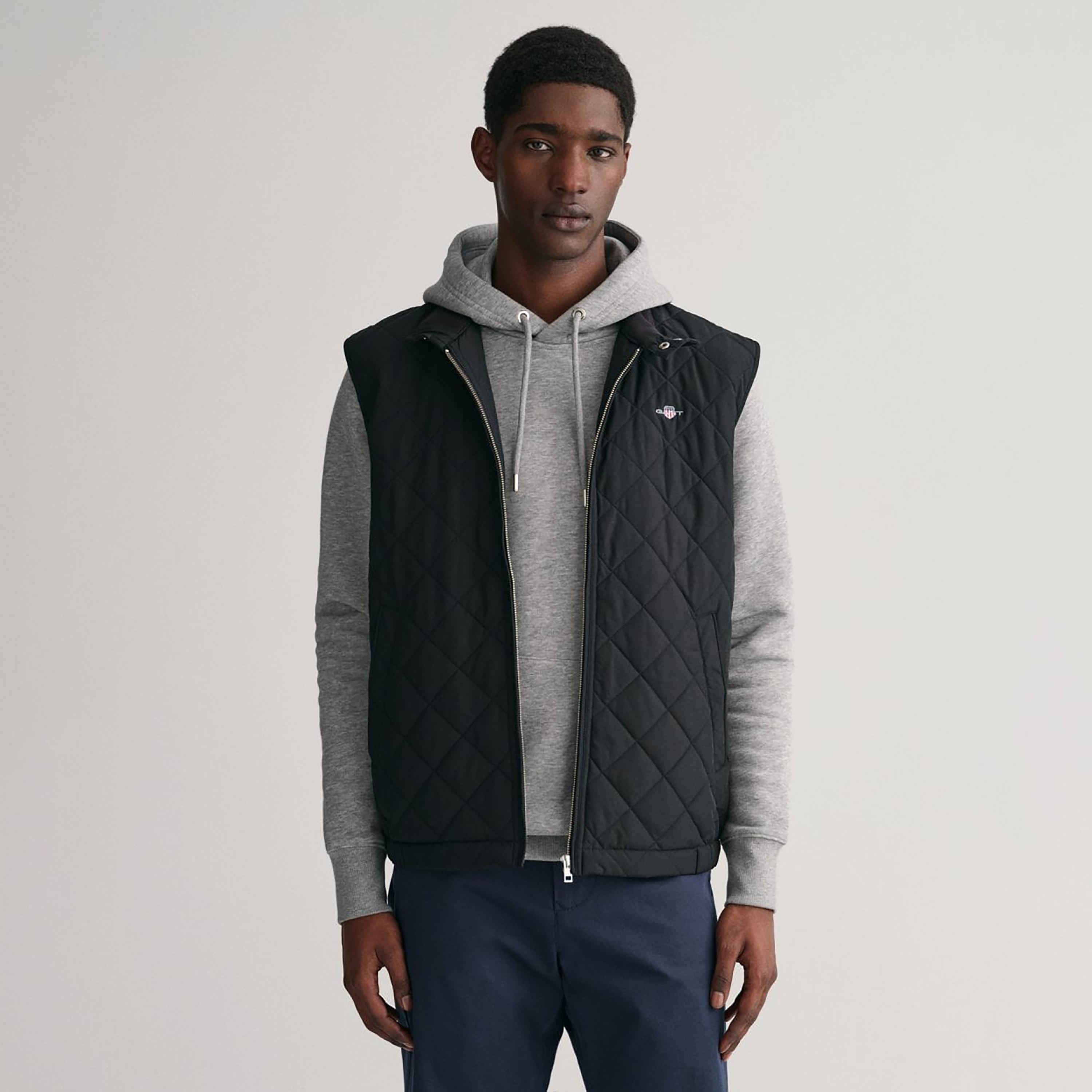 جاكيت مبطن بياقة واقفة من جانت-men-clothing-jacketsandblazers-jackets-image-1