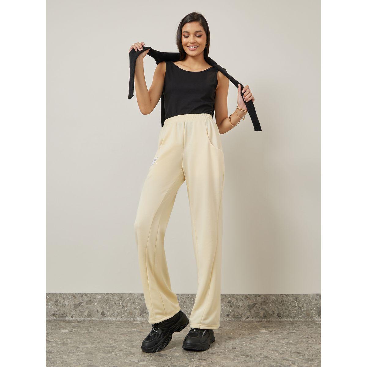 Styli Relaxed Fit Jogger with Patch Detail-women-clothing-bottoms-joggers-image-4