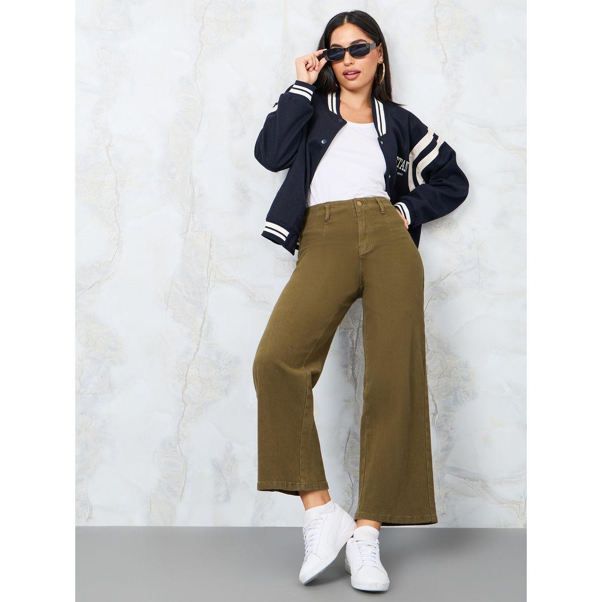 Styli Mid Rise Wide Leg Cropped Jeans-women-clothing-bottoms-jeans-image-1