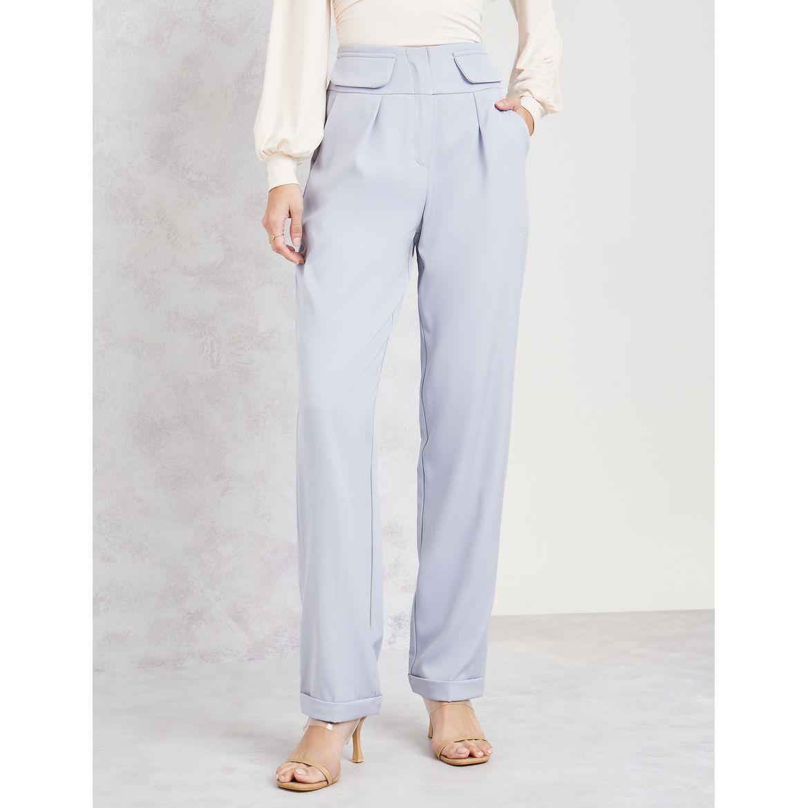 بنطال بقصة مستدقة وجيوب-women-clothing-bottoms-trousers-image-1