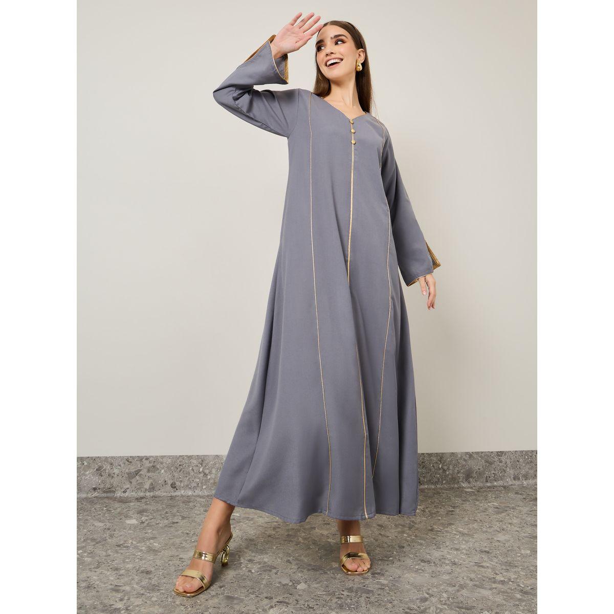 جلابية طويلة بتفاصيل محزوزة-women-arabicclothing-jalabiyas-image-1