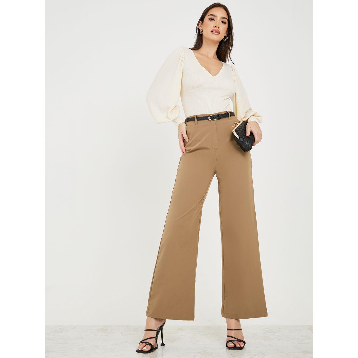 Styli Super Soft Blend Straight Fit Pants-women-clothing-bottoms-trousers-image-2