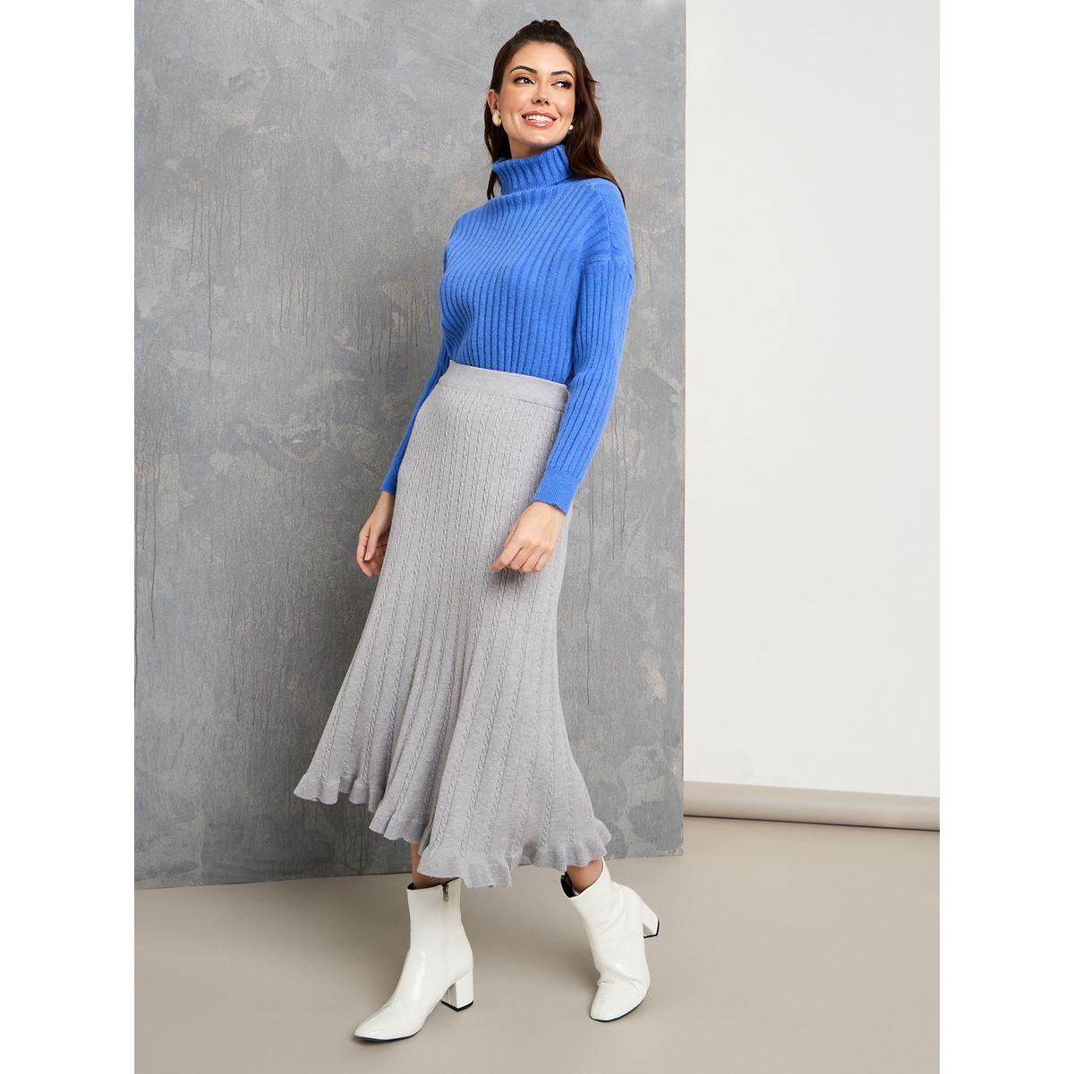 Styli Solid Turtle Neck Longline Sweater-women-clothing-cardigansandjumpers-jumpers-image-2