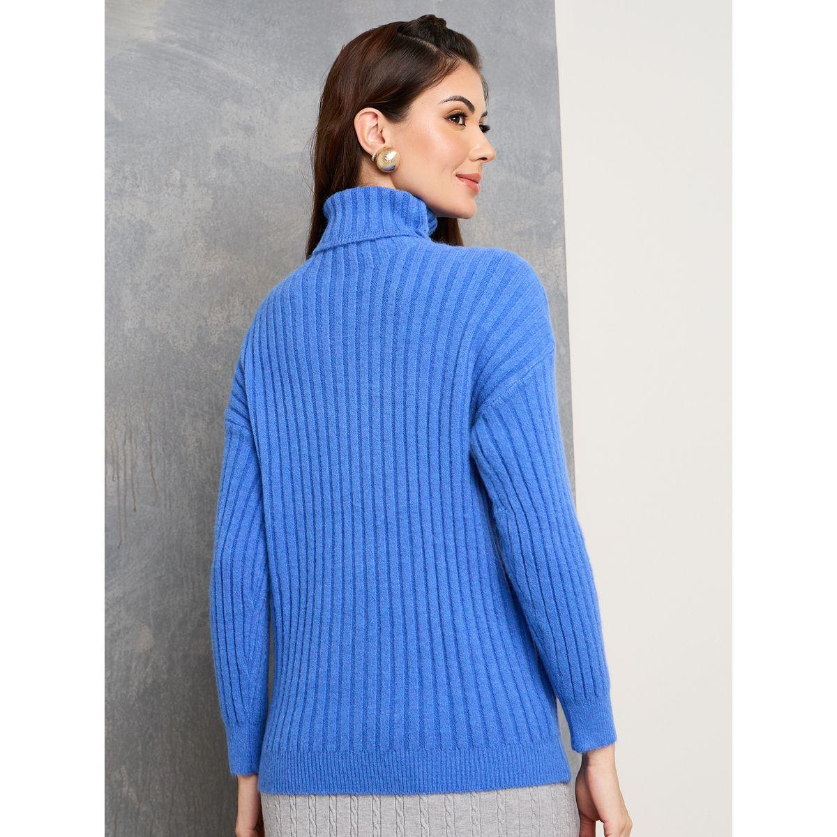 Styli Solid Turtle Neck Longline Sweater-women-clothing-cardigansandjumpers-jumpers-image-5