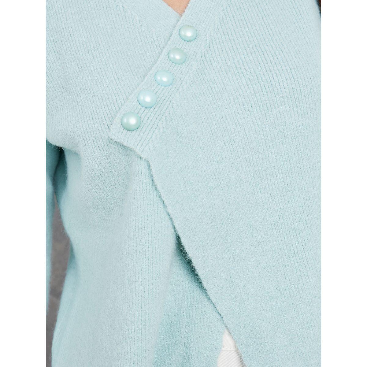 كارديجان بحافة غير متماثلة الطول-women-winterwear-cardigansandjumpers-cardigans-image-4