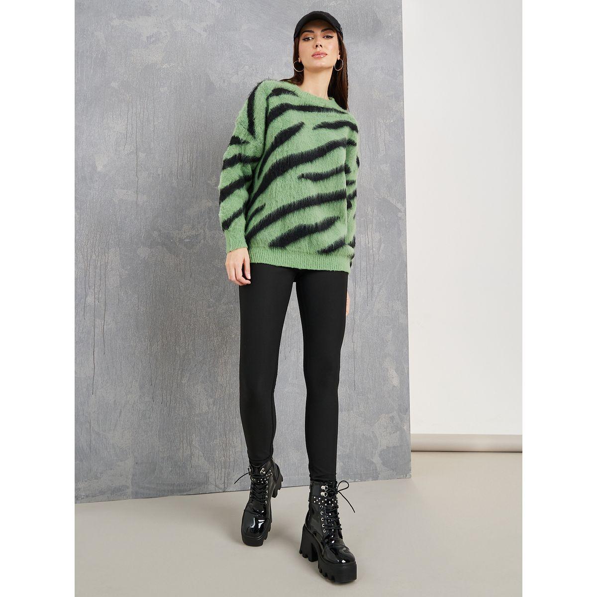 سويتر واسع بطبعة حمار وحشي-women-clothing-cardigansandjumpers-jumpers-image-2