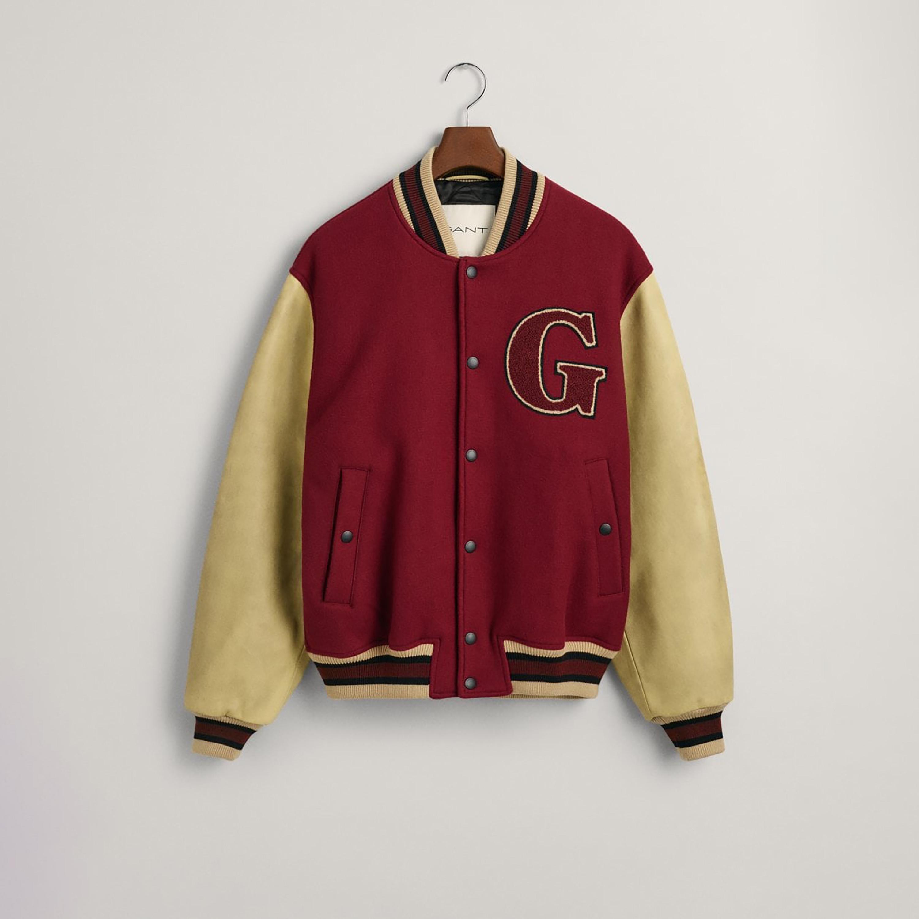 جاكيت اسكواش ذات الياقة المزخرفة من جانت-men-clothing-jacketsandblazers-jackets-image-1