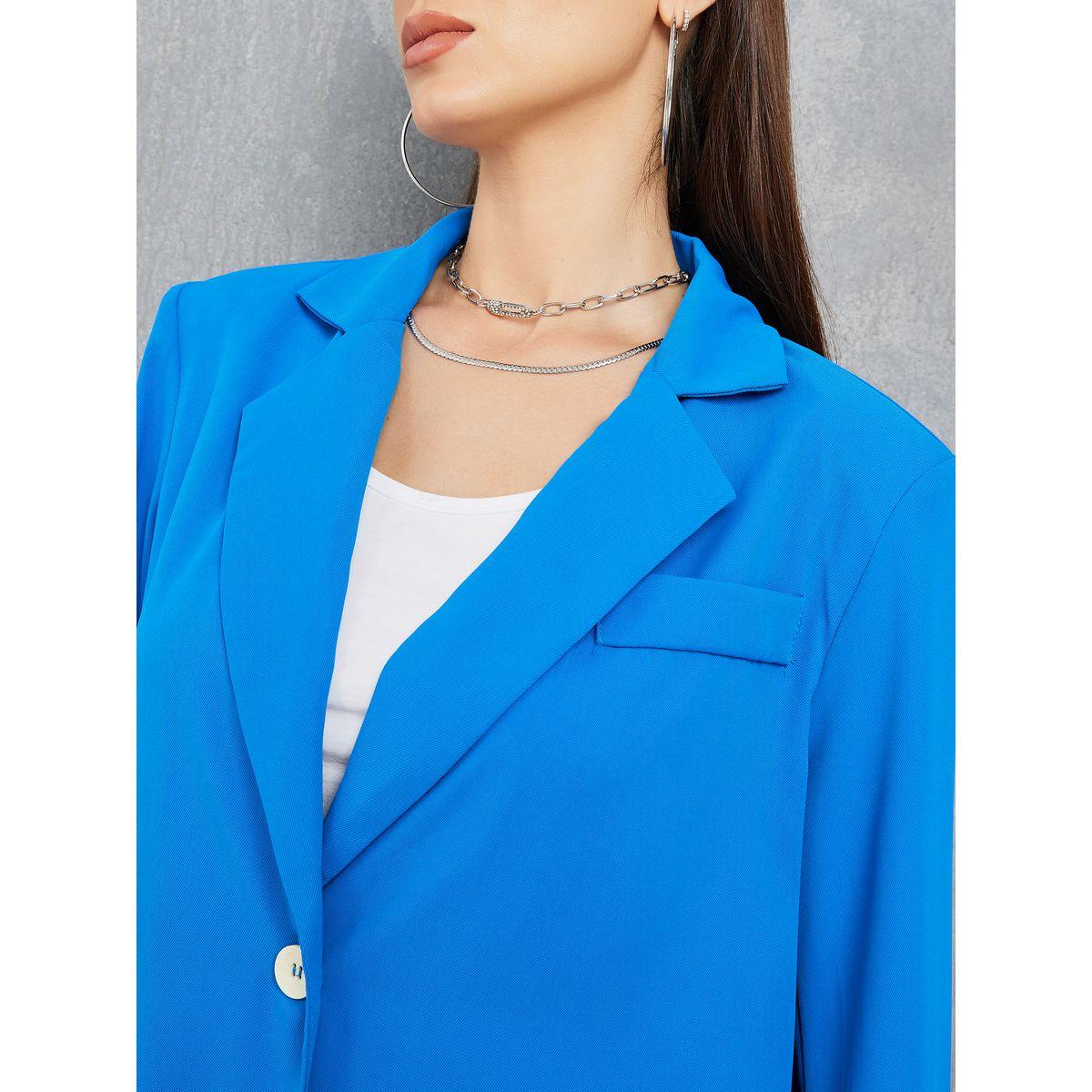 طقم منسق من ( بنطال + بليزر )-women-clothing-coordsets-image-5