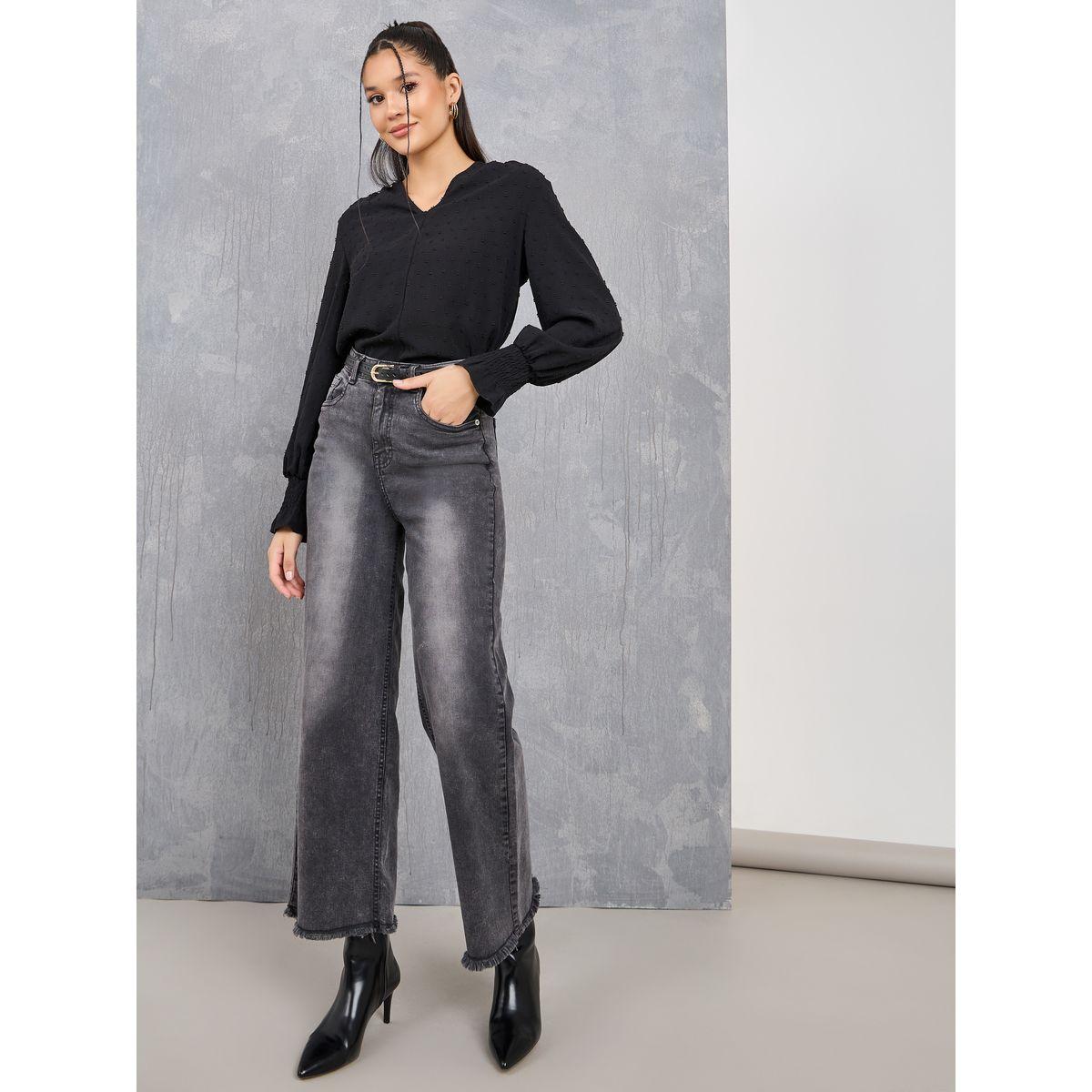 بلوزة كاجوال بقصة مريحة-women-clothing-shirtsandblouses-blouses-image-1