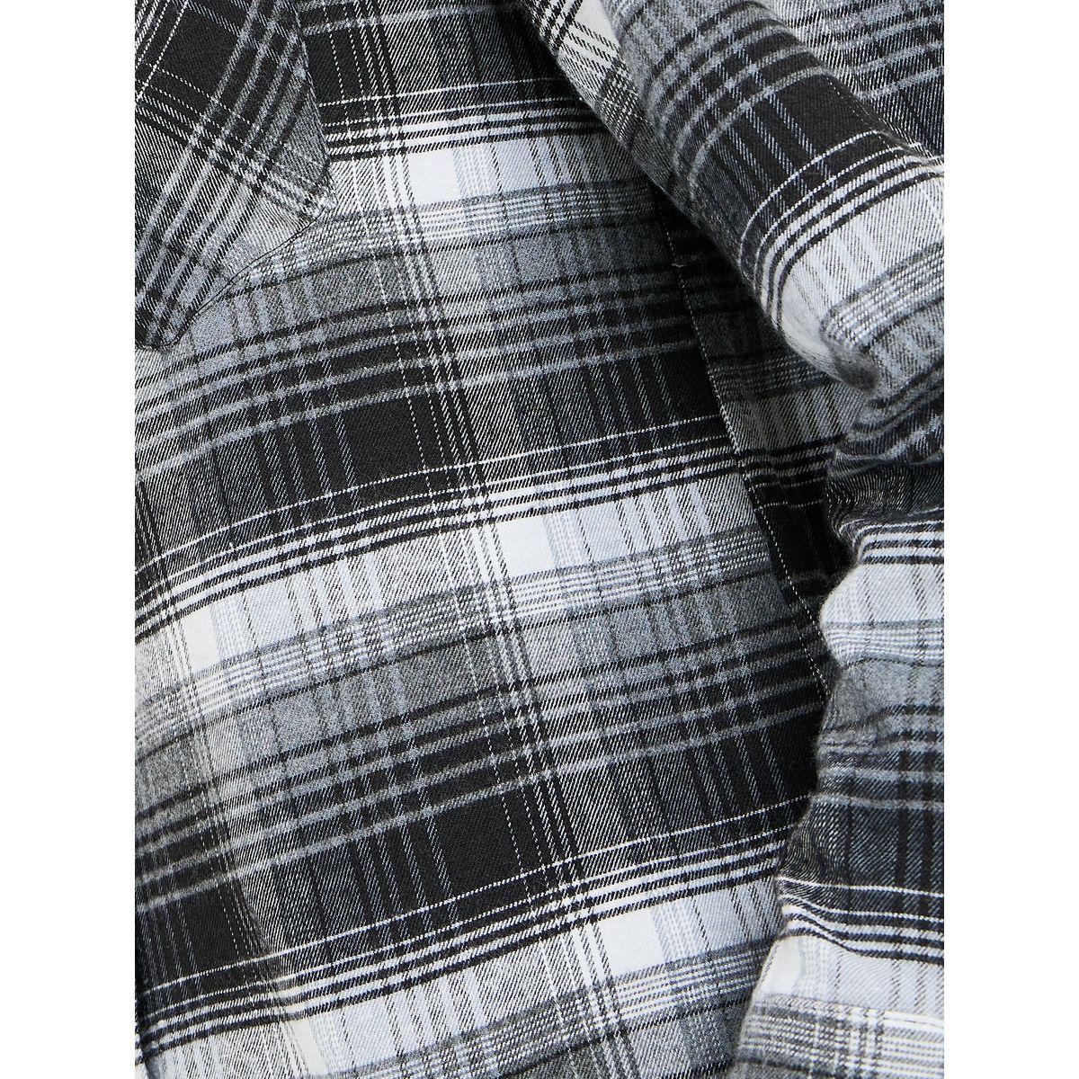 Styli Longline Checkered Shacket with Flap Pocket-women-clothing-shirtsandblouses-shirts-image-5