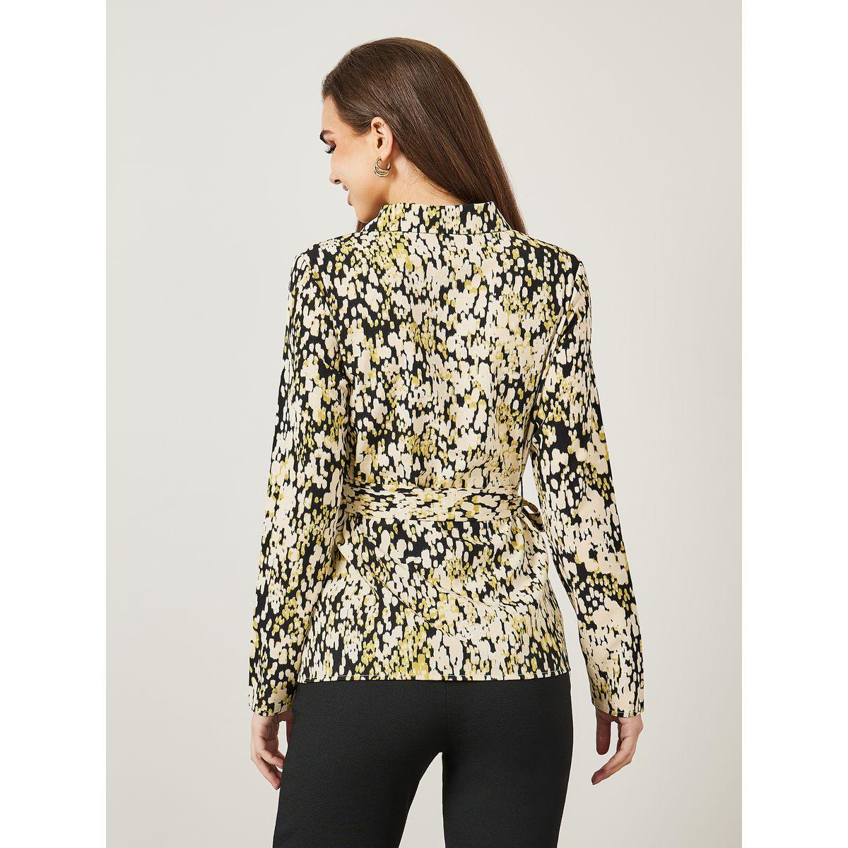 بلوزة كاجوال بحزام خصر-women-clothing-shirtsandblouses-shirts-image-4