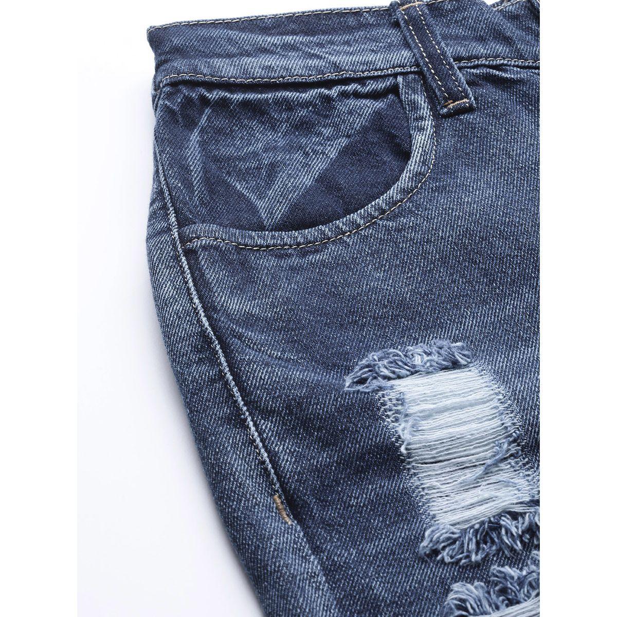 Sassafras X Styli Mid Rise Distress Slim Fit Jeans-women-clothing-bottoms-jeans-image-6
