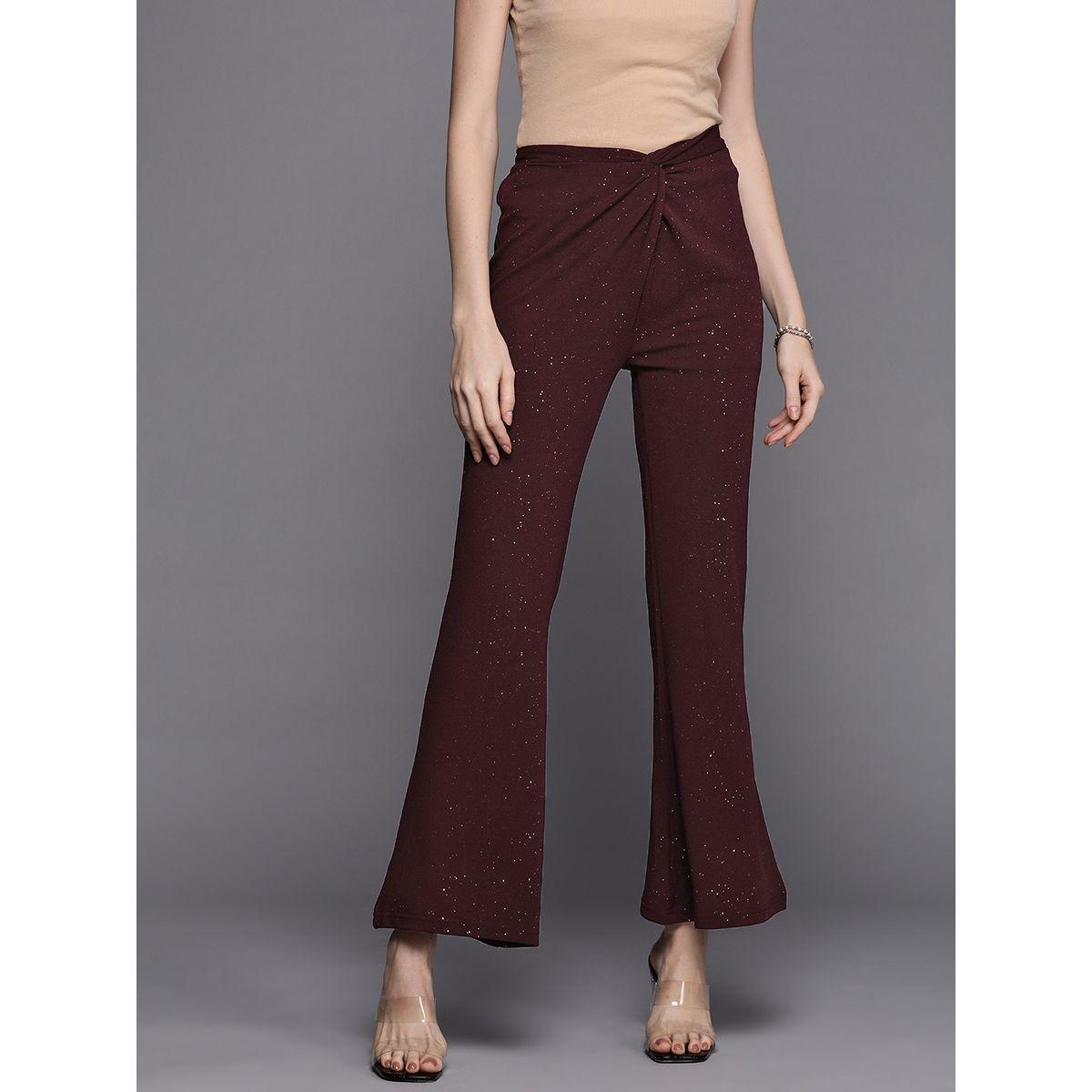 بنطال بخصر بنمط ملفوف ساسافراس × ستايلي-women-clothing-bottoms-trousers-image-6
