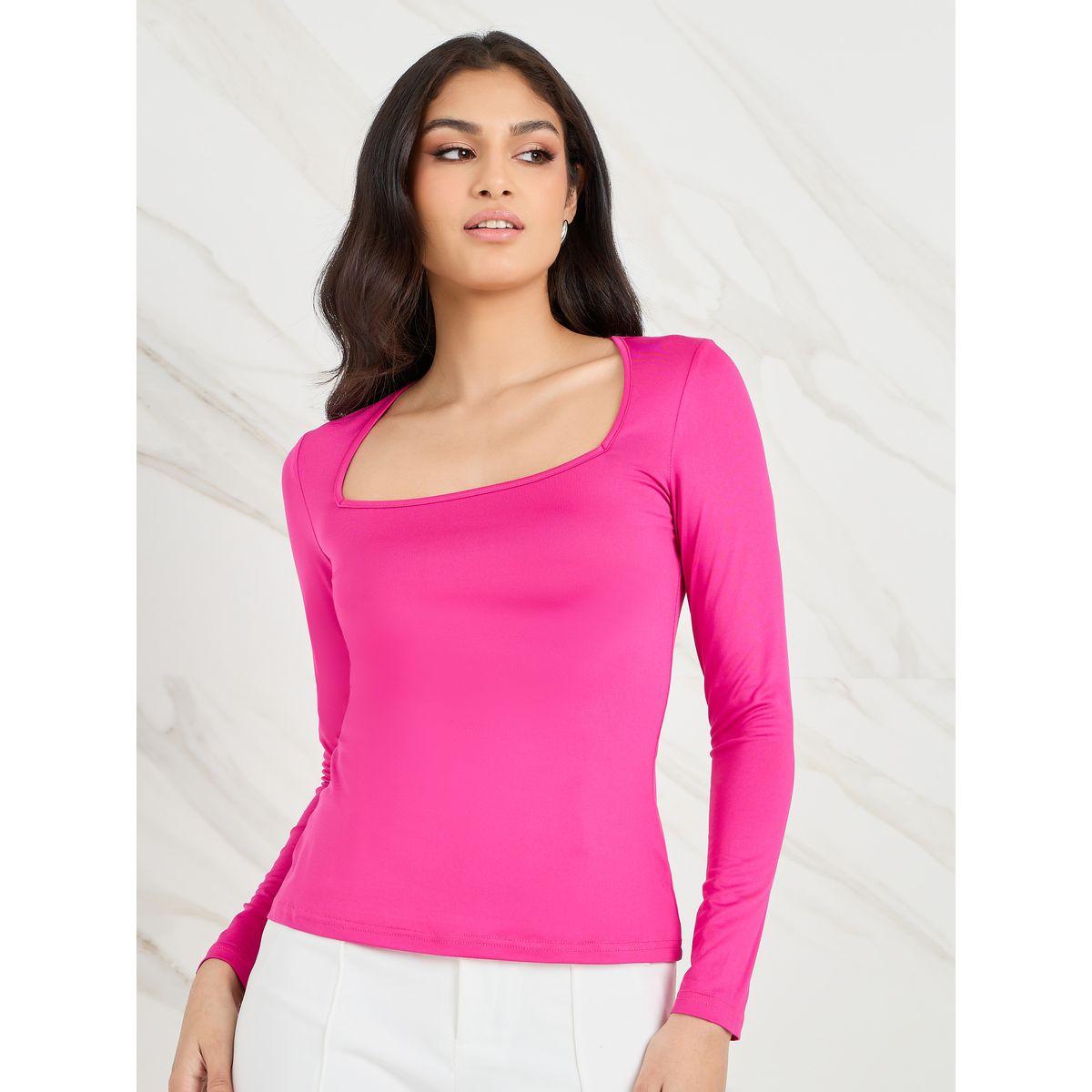Styli Square Neck Fitted Knit Top-women-clothing-shirtsandblouses-blouses-image-3