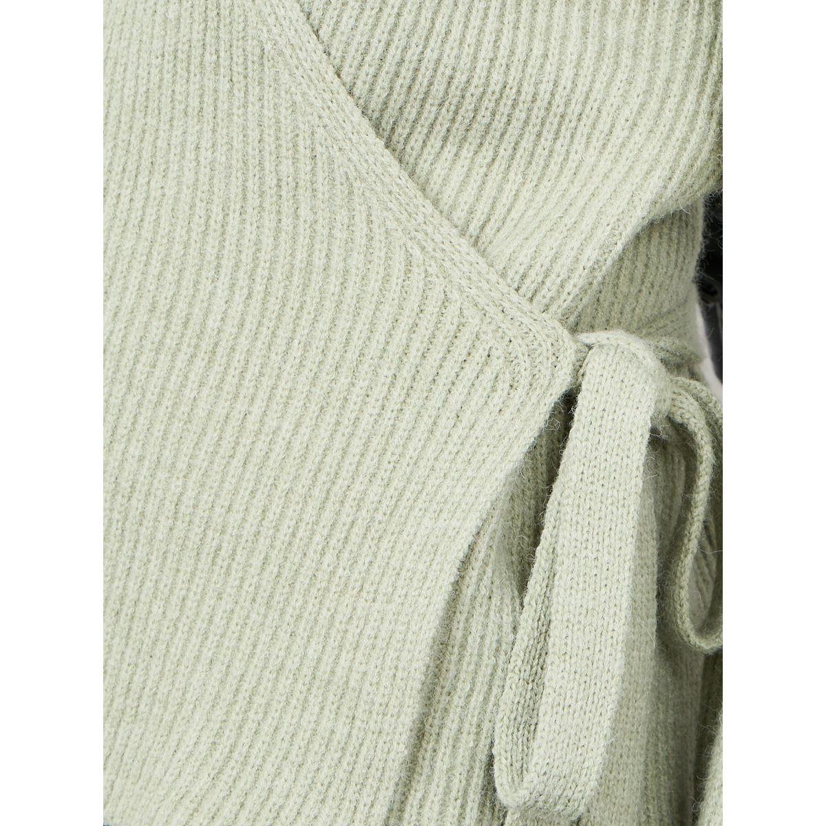 Styli Knitted Functional Wrap Top with Tie Side-women-clothing-shirtsandblouses-blouses-image-3