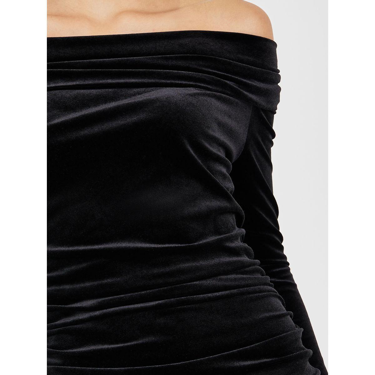 Styli Velvet Look Off Shoulder Sheath Maxi Dress-women-clothing-dresses-image-3