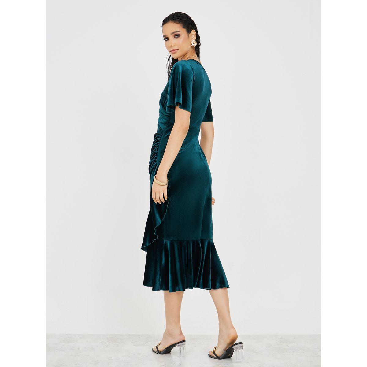 فستان ميدي بنمط لف-women-clothing-dresses-image-4