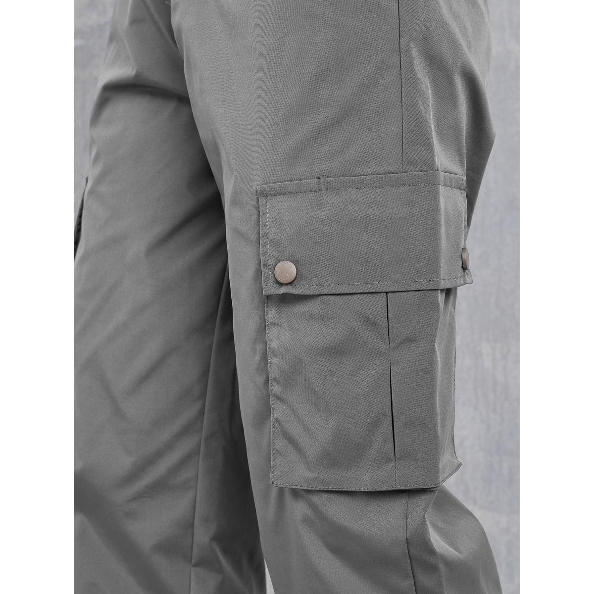 Styli Flap Pocket Detail Drawstring Cargo Pants-women-clothing-bottoms-trousers-image-3