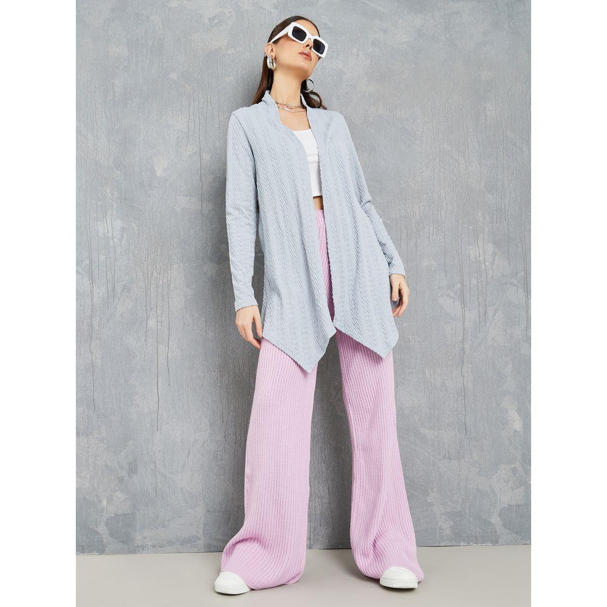 كارديجان سادة بتفاصيل محبوكة-women-winterwear-cardigansandjumpers-cardigans-image-2