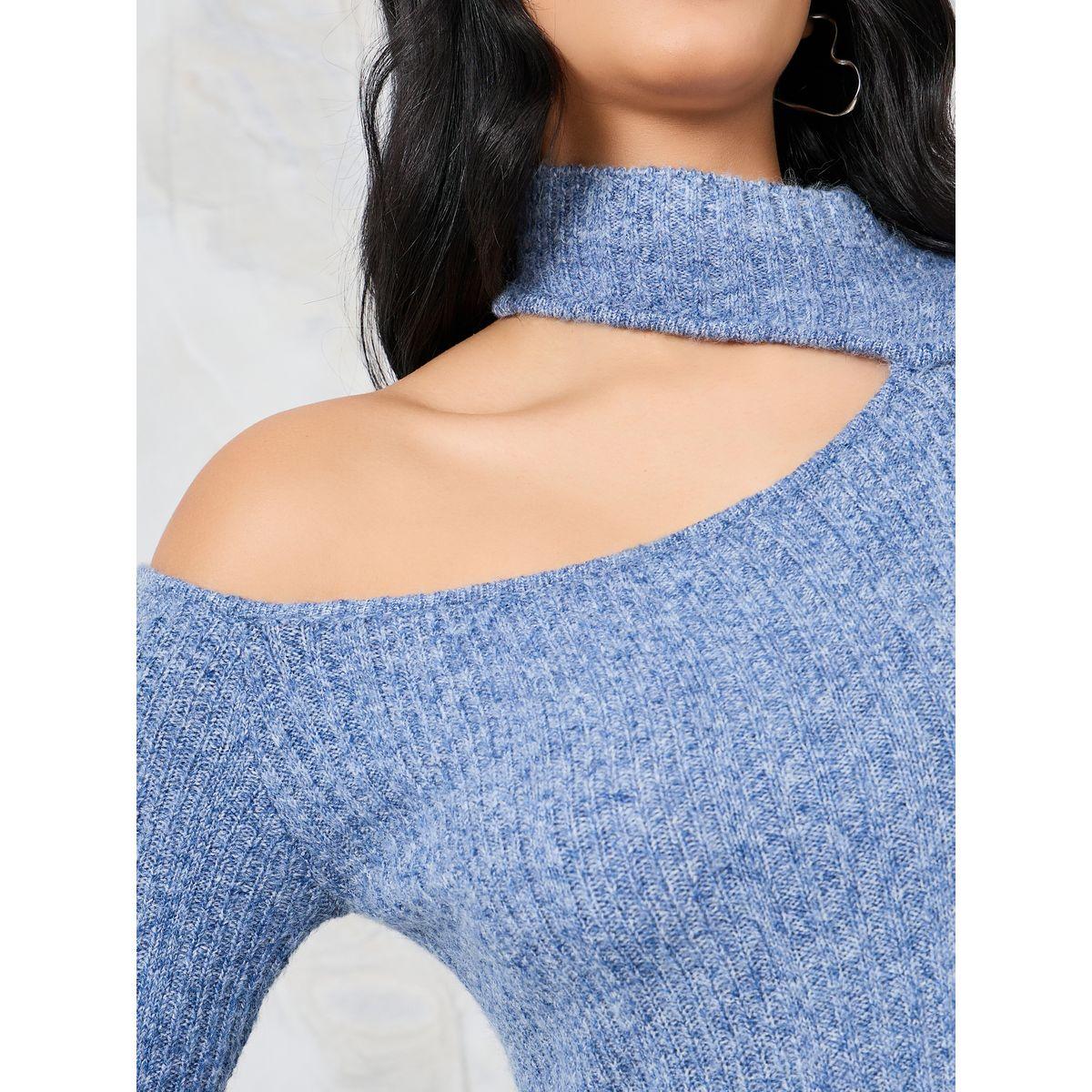 فستان ميدي بتفاصيل بارزة الملمس-women-clothing-dresses-image-3