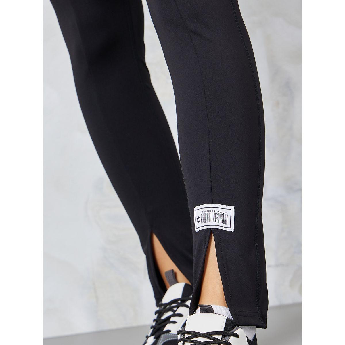 ليقنز بخصر عالي وشق امامي-women-clothing-sportswearandactivewear-bottoms-image-3