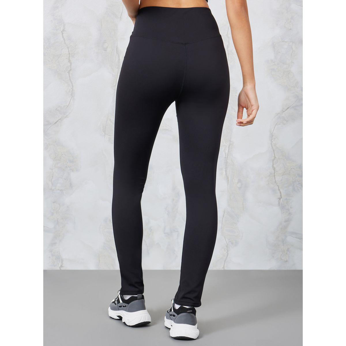 Styli Active Gymspire Edition - Label Broad Front Split Full Length Leggings-women-clothing-sportswearandactivewear-bottoms-image-4