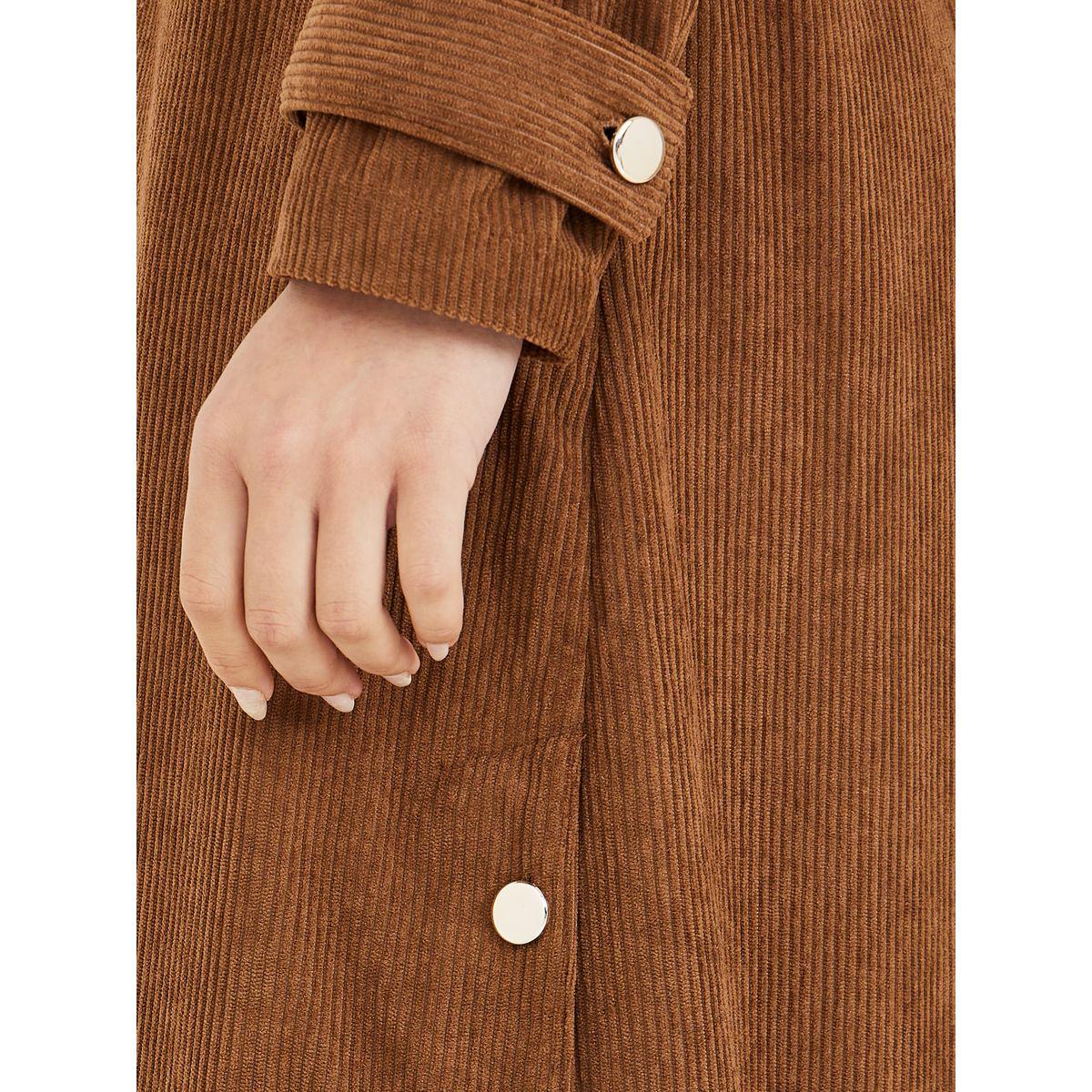 Styli Belted Corduroy Shirt Midi Dress-women-clothing-dresses-image-4