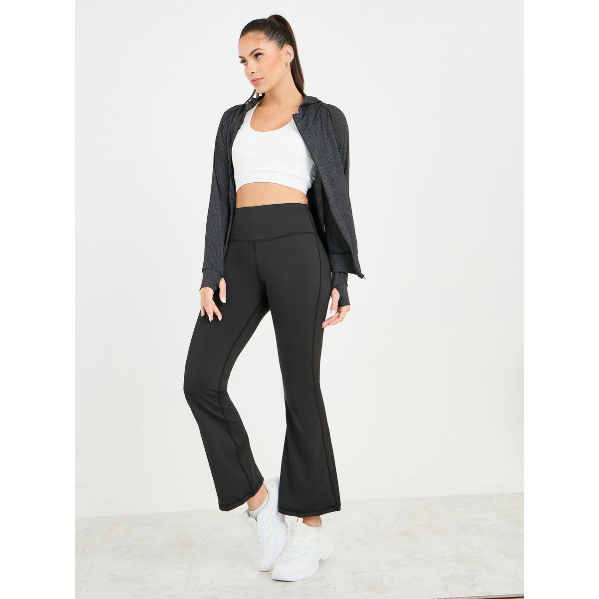 Styli Active Tonal Contrast Stitch Thumbhole Detail Hooded Jacket-sports-women-clothing-coatsandjackets-jackets-image-2