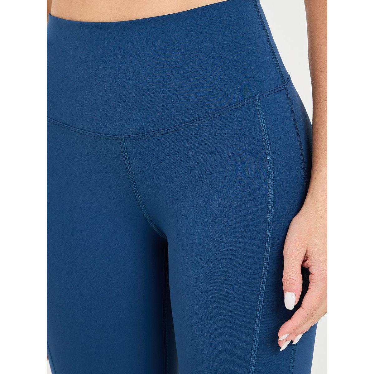 Styli Active Knee Side Curve Mesh Insert Stitch Detail Leggings-women-clothing-sportswearandactivewear-bottoms-image-3