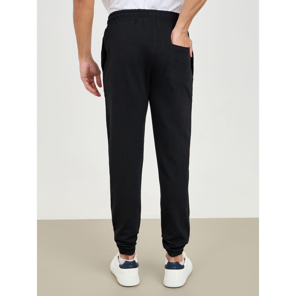 Styli Eco Earth Front Pintuck Detail Slim Fit Terry Drawstring Joggers-men-clothing-bottoms-joggers-image-4