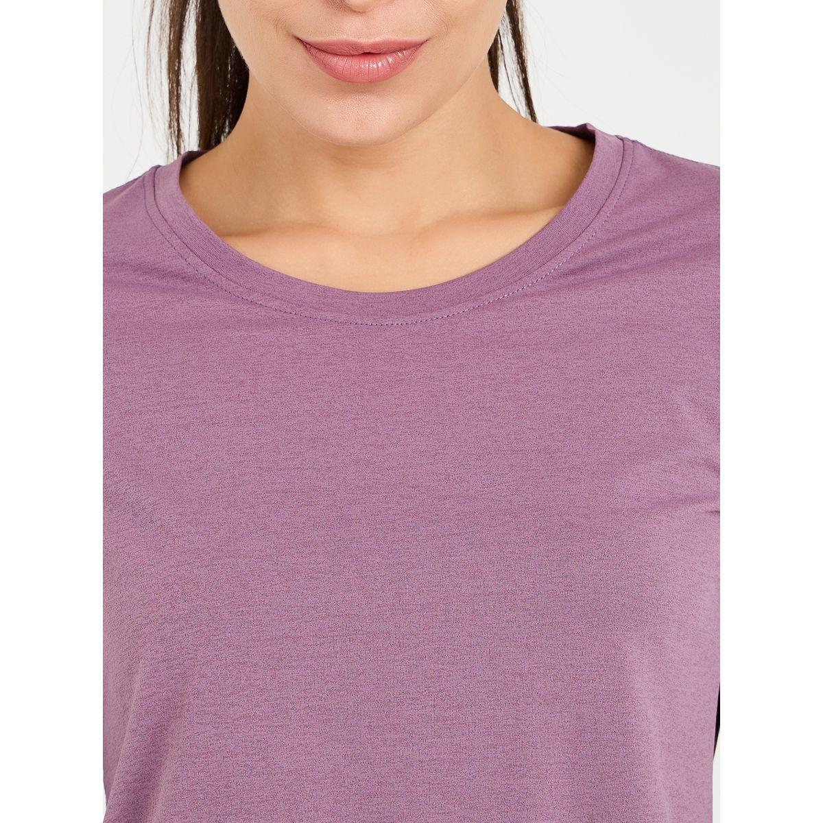 Styli Active Stitch Detail Curved Hem Loose Fit Top-sports-women-clothing-tshirtsandvests-image-3